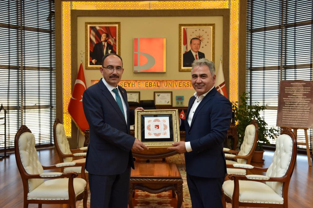 Tayraş A.Ş.’den Rektörümüz Beydemir'e Ziyaret